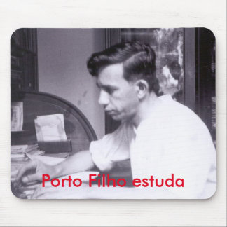 Alfombrilla De Ratón Mousepad mostra alguém estudando.