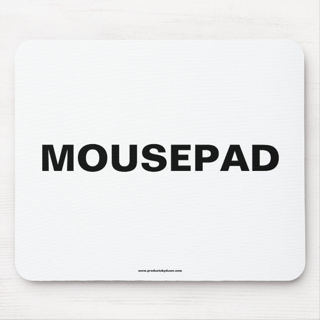 Alfombrilla De Ratón MOUSEPAD Mousepad (Frente)