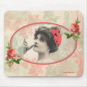 Alfombrilla De Ratón Mousepad, mujer victoriana