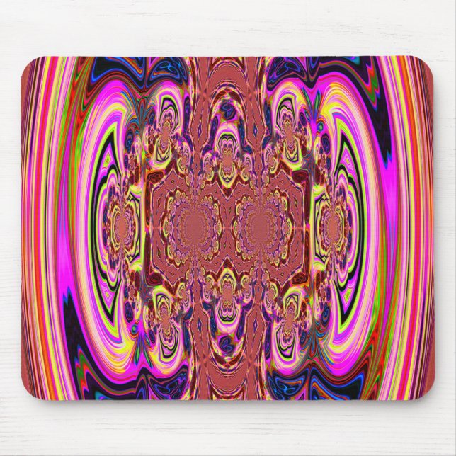 Alfombrilla De Ratón Mousepad naranja Cosmic Espectacular (Frente)
