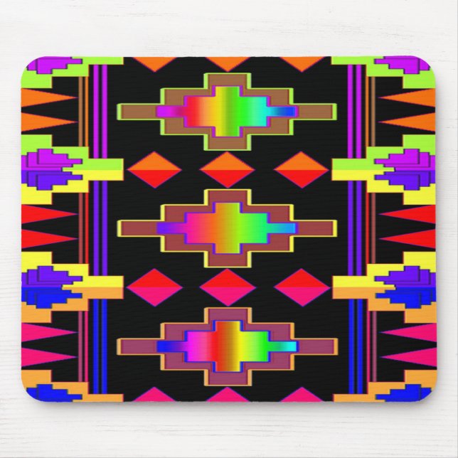 Alfombrilla De Ratón Mousepad nativo americano (Frente)