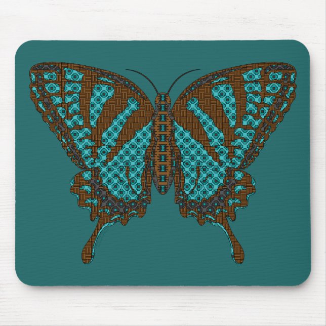 Alfombrilla De Ratón Mousepad nativo de cola Swallowtail (Frente)
