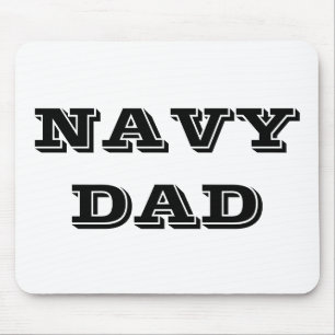 Alfombrilla De Ratón Mousepad Navy Dad