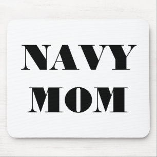 Alfombrilla De Ratón Mousepad Navy Mom