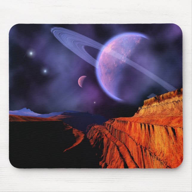 ALFOMBRILLA DE RATÓN MOUSEPAD NEBUL DE LUZ OSCURA (Frente)