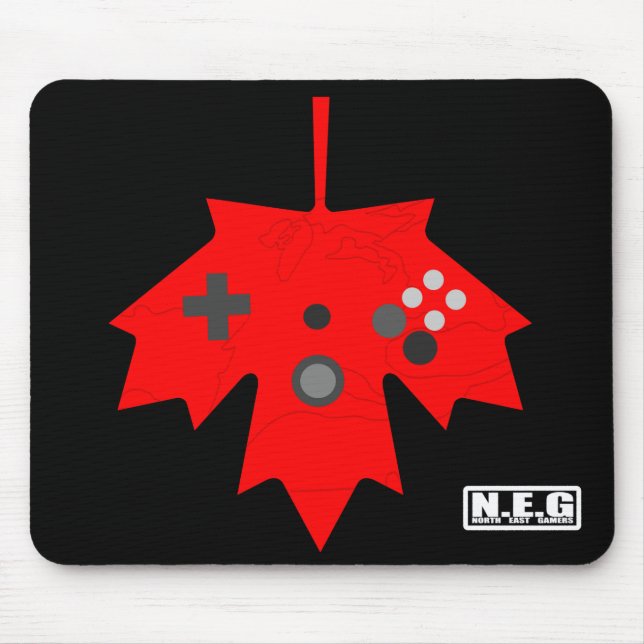 Alfombrilla De Ratón Mousepad NEGATIVO (Frente)