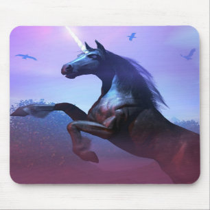 Alfombrilla De Ratón Mousepad negro y majestuoso