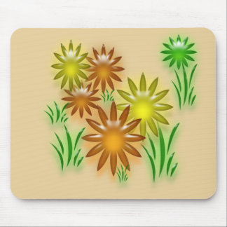 Alfombrilla De Ratón Mousepad - Neon Daisies