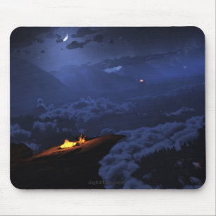 Alfombrilla De Ratón Mousepad nocturno heliocéntrico