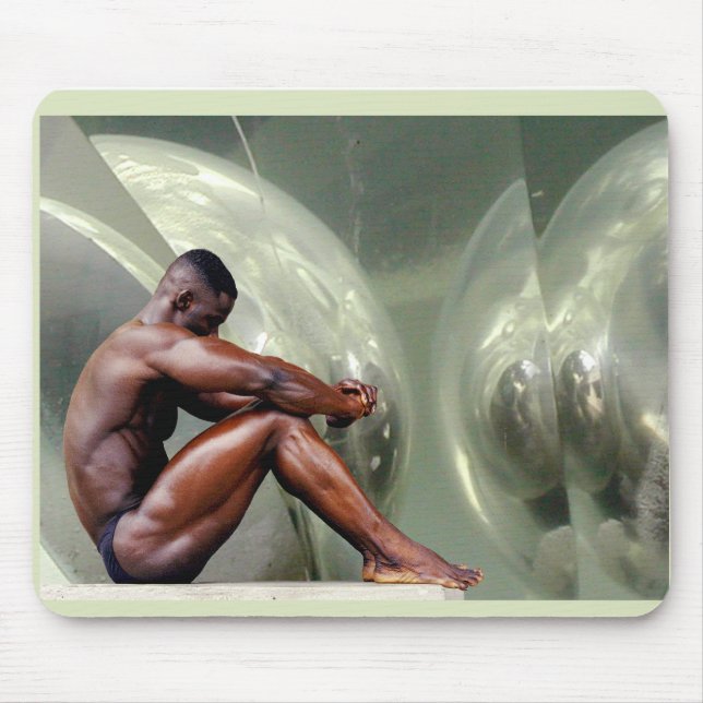 Alfombrilla De Ratón Mousepad, "nuevo mundo valiente " (Frente)