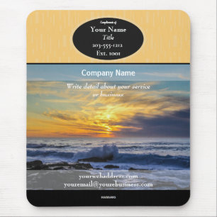 Alfombrilla De Ratón Mousepad Ocean promocional - HAMbyWG