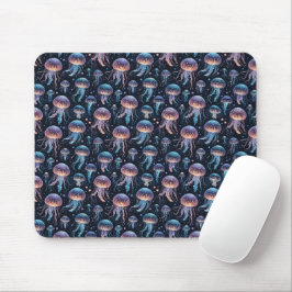 Alfombrilla De Ratón Mousepad Océano de medusas coloridas - Mar caprich
