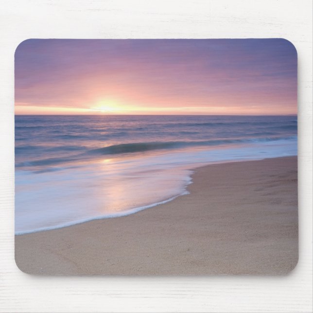 Alfombrilla De Ratón MousePad: Olas tranquilas de la playa (Frente)