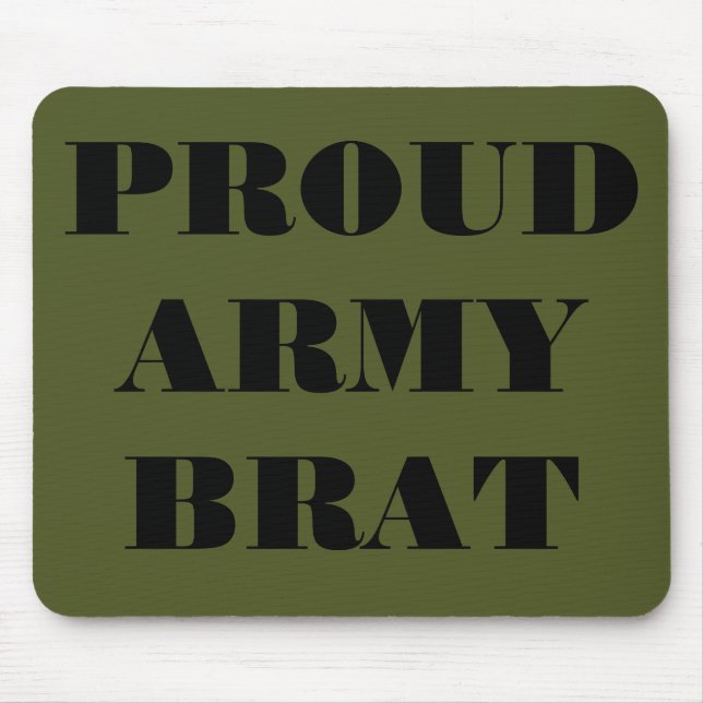 Alfombrilla De Ratón Mousepad Orud Army Brat (Frente)