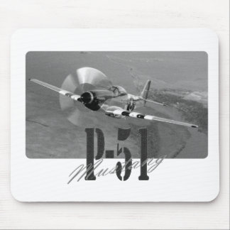 Alfombrilla De Ratón Mousepad P-51 Mustang