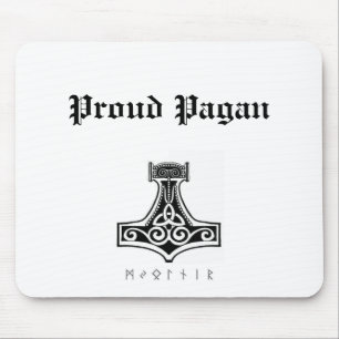 Alfombrilla De Ratón Mousepad pagano orgulloso