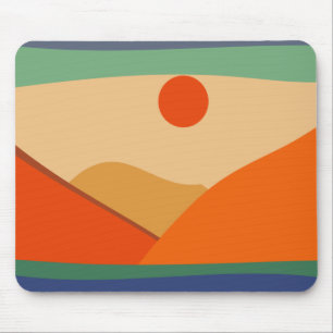 Alfombrilla De Ratón Mousepad paisajístico, montaña, arte digital, ar
