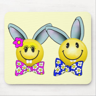Alfombrilla De Ratón Mousepad para chico y Chica Bunny Face
