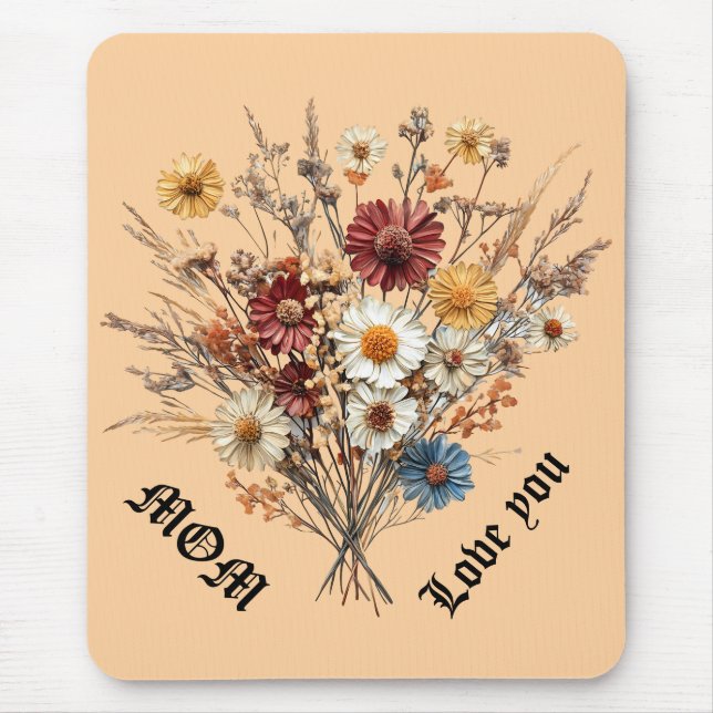 Alfombrilla De Ratón Mousepad para mamá (Frente)