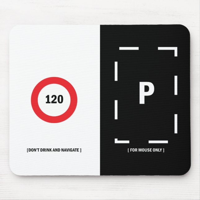 Alfombrilla De Ratón Mousepad Park&Ride (Frente)