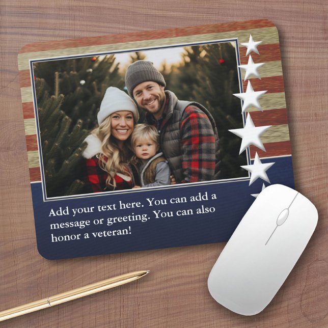 Alfombrilla De Ratón mousepad patriótica (Custom Mousepad)
