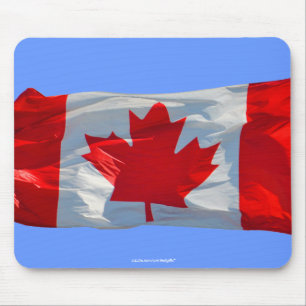 Alfombrilla De Ratón Mousepad patriótico de la BANDERA CANADIENSE