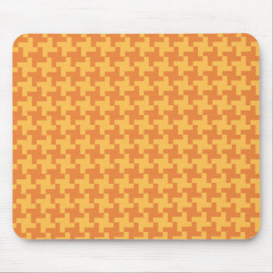 Alfombrilla De Ratón Mousepad, patrón de comprobación de la dupla Naran