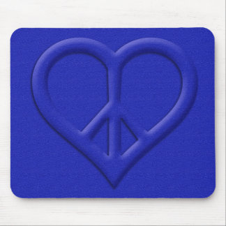 Alfombrilla De Ratón Mousepad Paz y Amor