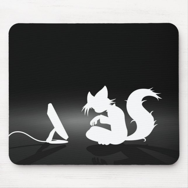 Alfombrilla De Ratón Mousepad peludo (Frente)