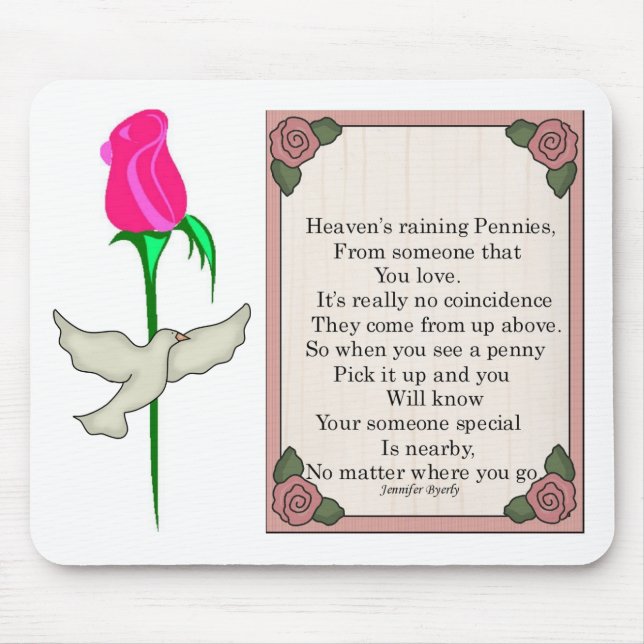 Alfombrilla De Ratón Mousepad-Penique del penique del Cielo-Pegamento (Frente)