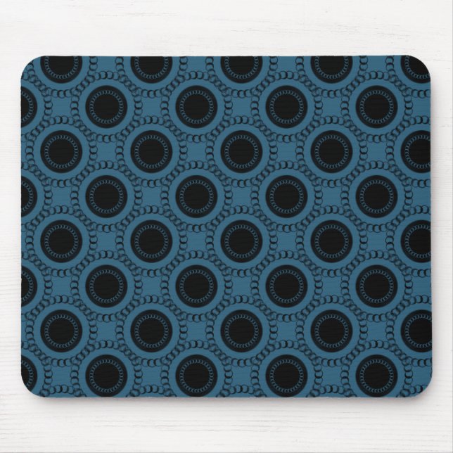 Alfombrilla De Ratón Mousepad perfectamente swanky, azul (Frente)