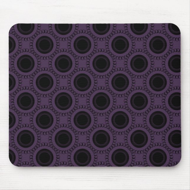 Alfombrilla De Ratón Mousepad Perfectamente Swanky, berenjena (Frente)
