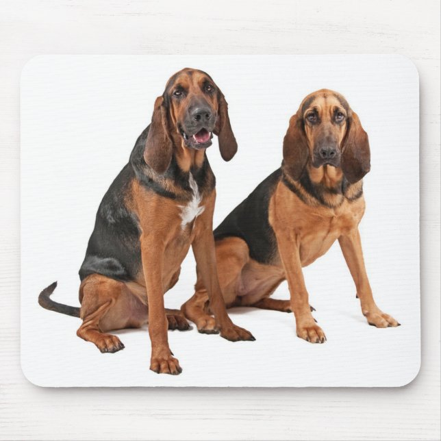 Alfombrilla De Ratón Mousepad perro cachorro sangriento (Frente)