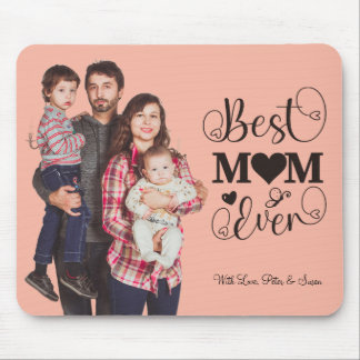 Alfombrilla De Ratón Mousepad personalizado con foto de "Mejor Mamá de