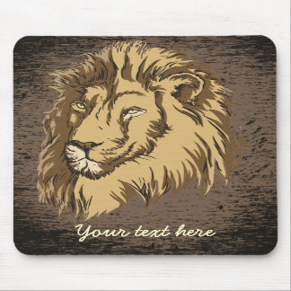 Alfombrilla De Ratón Mousepad, personalizado de cabeza de león
