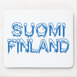 Alfombrilla De Ratón Mousepad personalizado de Finlandia Snowy