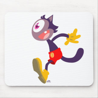 Alfombrilla De Ratón Mousepad personalizado de gato monocular