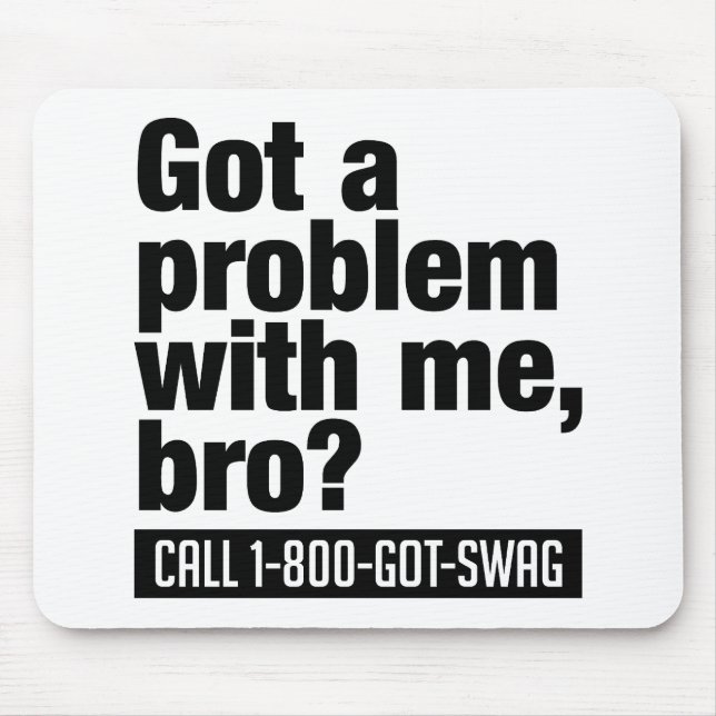 Alfombrilla De Ratón Mousepad personalizado de SWAG (Frente)