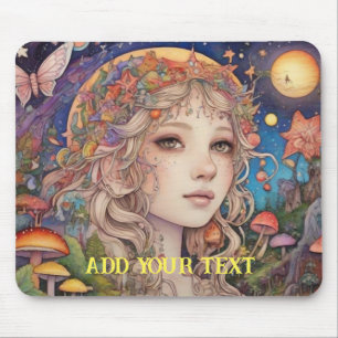 Alfombrilla De Ratón Mousepad personalizado de texto y foto personaliza