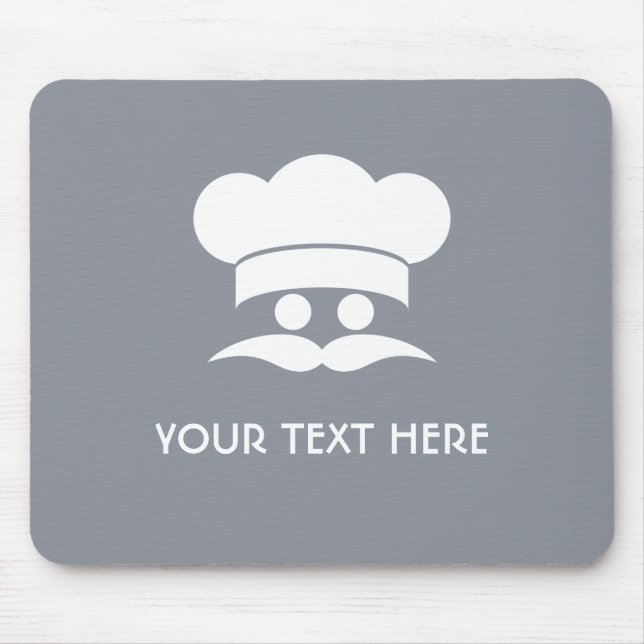Alfombrilla De Ratón Mousepad, personalizado del CHEF (Frente)