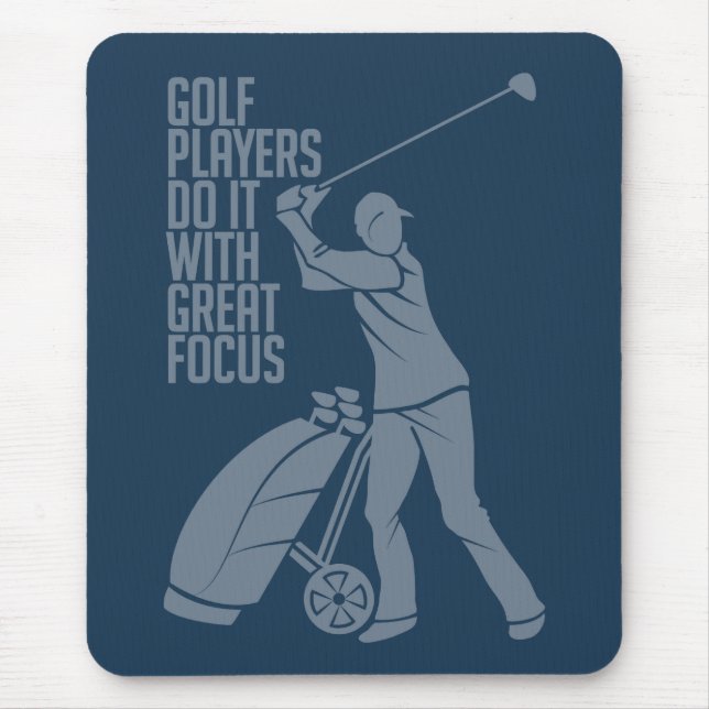Alfombrilla De Ratón mousepad personalizado del GOLF PLAYER (Frente)