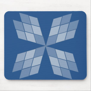 Alfombrilla De Ratón Mousepad - Pétalos de diamante