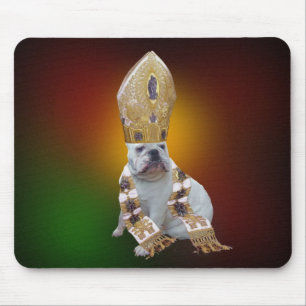 Alfombrilla De Ratón Mousepad piadoso del bulldog