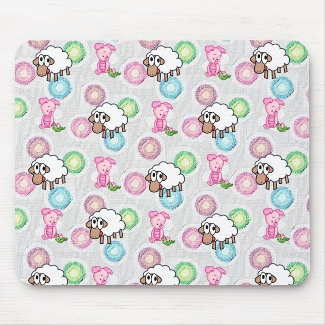 Alfombrilla De Ratón Mousepad Pig (Frente)