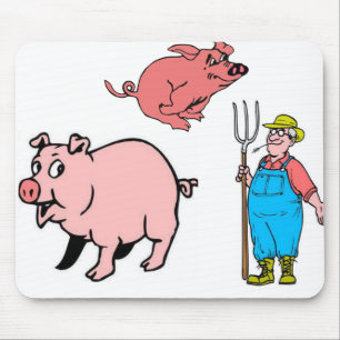 Alfombrilla De Ratón Mousepad Pig