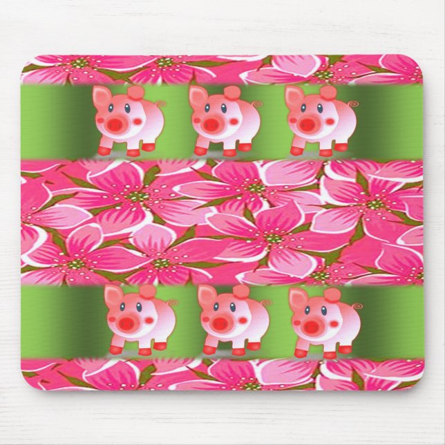 Alfombrilla De Ratón Mousepad Pig (Frente)