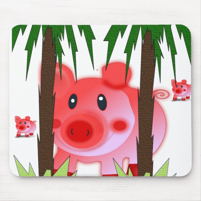 Alfombrilla De Ratón Mousepad Pig (Frente)