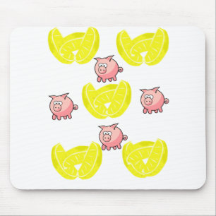 Alfombrilla De Ratón Mousepad Pig