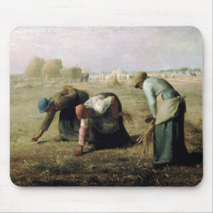 Alfombrilla De Ratón Mousepad Pillow Jean-François Millet - Gleaners 18