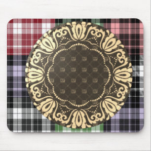 Alfombrilla De Ratón Mousepad Plaid